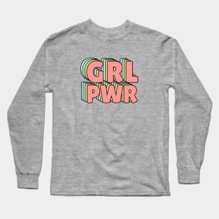 GRL PWR PASTEL Long Sleeve T-Shirt